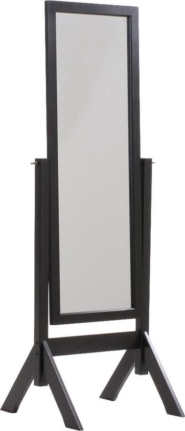 Wonderbaar bol.com | Clp ELVIS - Staande spiegel - hout - zwart YC-92