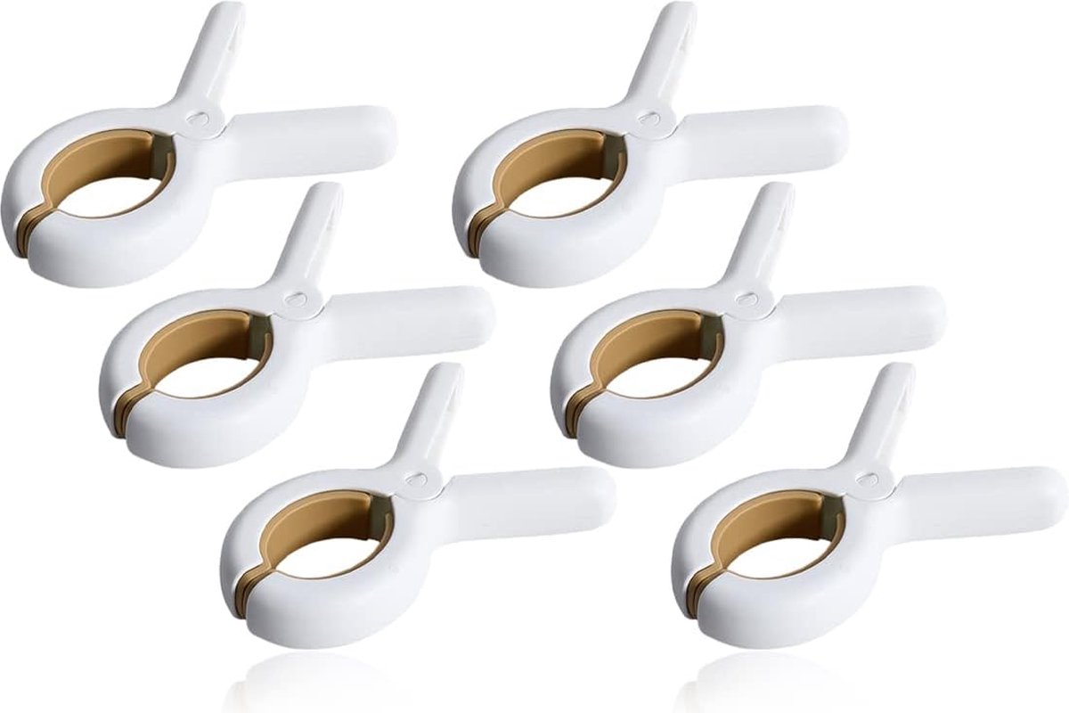 Goedkoopste Grote wasknijpers, handdoekklemmen voor strandstoelen, strandlaken, klemmen, badhanddoek, beddengoed, dikke kleding, winddichte clips voor dagelijks gebruik (6 stuks