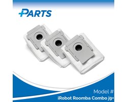 iRobot Roomba Combo j9+ Stofzakken (3 Stuks, Plus.Parts® alternatief voor 4626194 / 4640235)