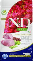 Farmina N&D Quinoa - Adult kat - Weight management lam - 1,5kg