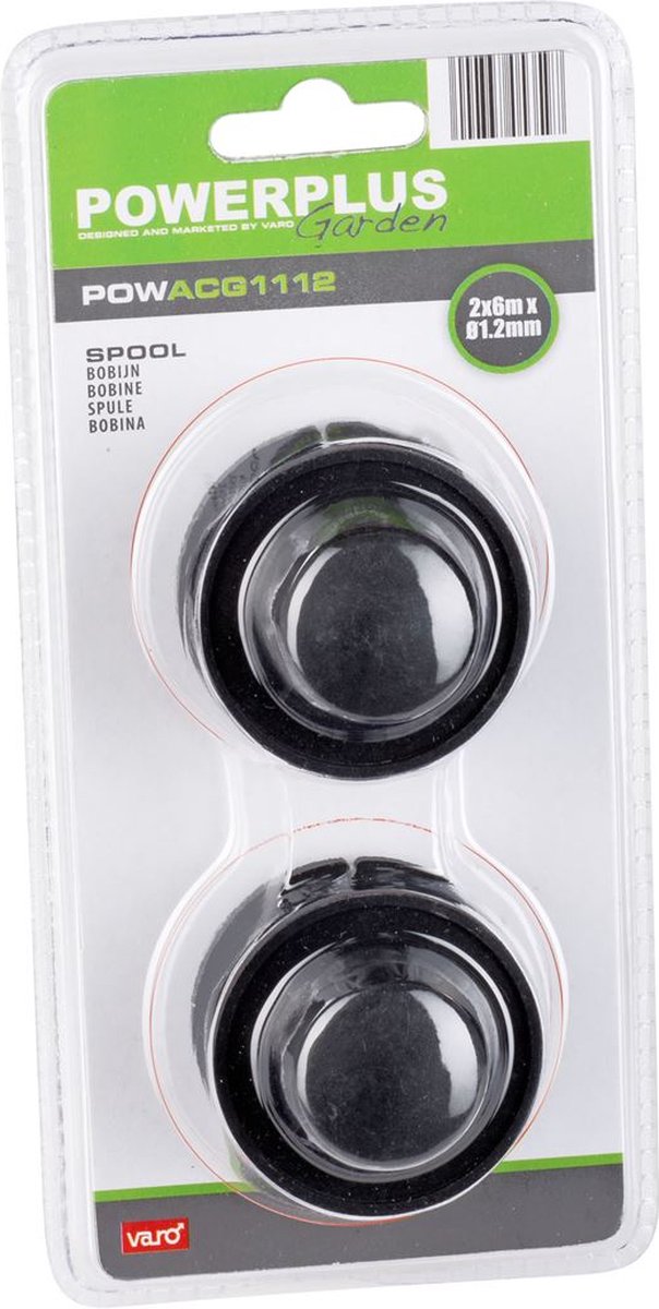 Powerplus Bobijn POWACG1112 - grastrimmer vervangende spoel - lengte van 6 m - Geschikt voor POW6010P - Tuingereedschap van Powerplus — afbeelding 3