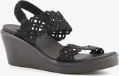 Sandales pour femmes Skechers Rumble On Night Out - Zwart - Taille 41