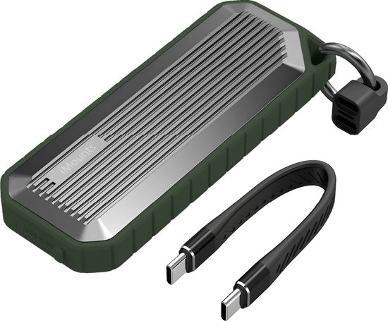 M.2 SSD-behuizing USB-3.2 Type-C 10 Gbps