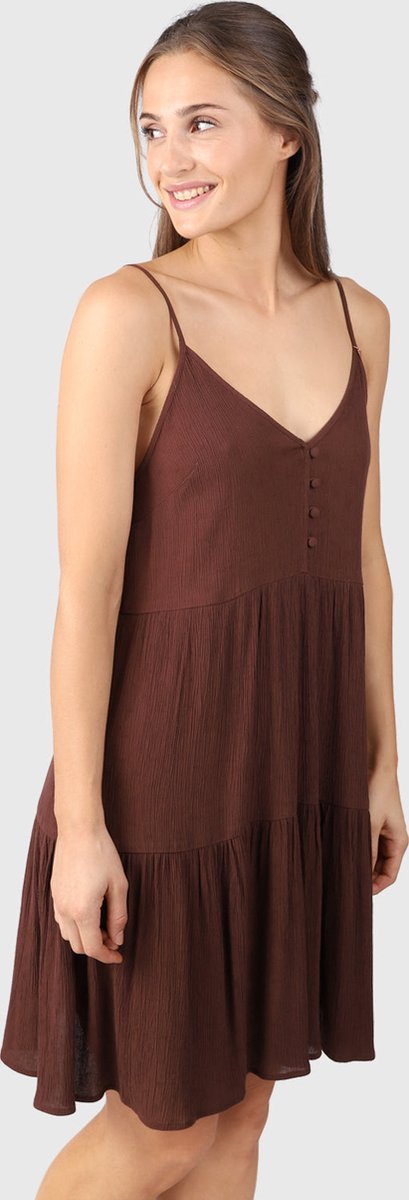 Brunotti Morgan Dames Jurk Bruin M bol