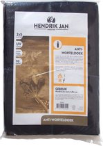 Hendrik Jan - Set van 3x stuks anti worteldoek/onkruiddoek 2 x 5 m - onkruidbestrijding/moestuin ondergrond doek