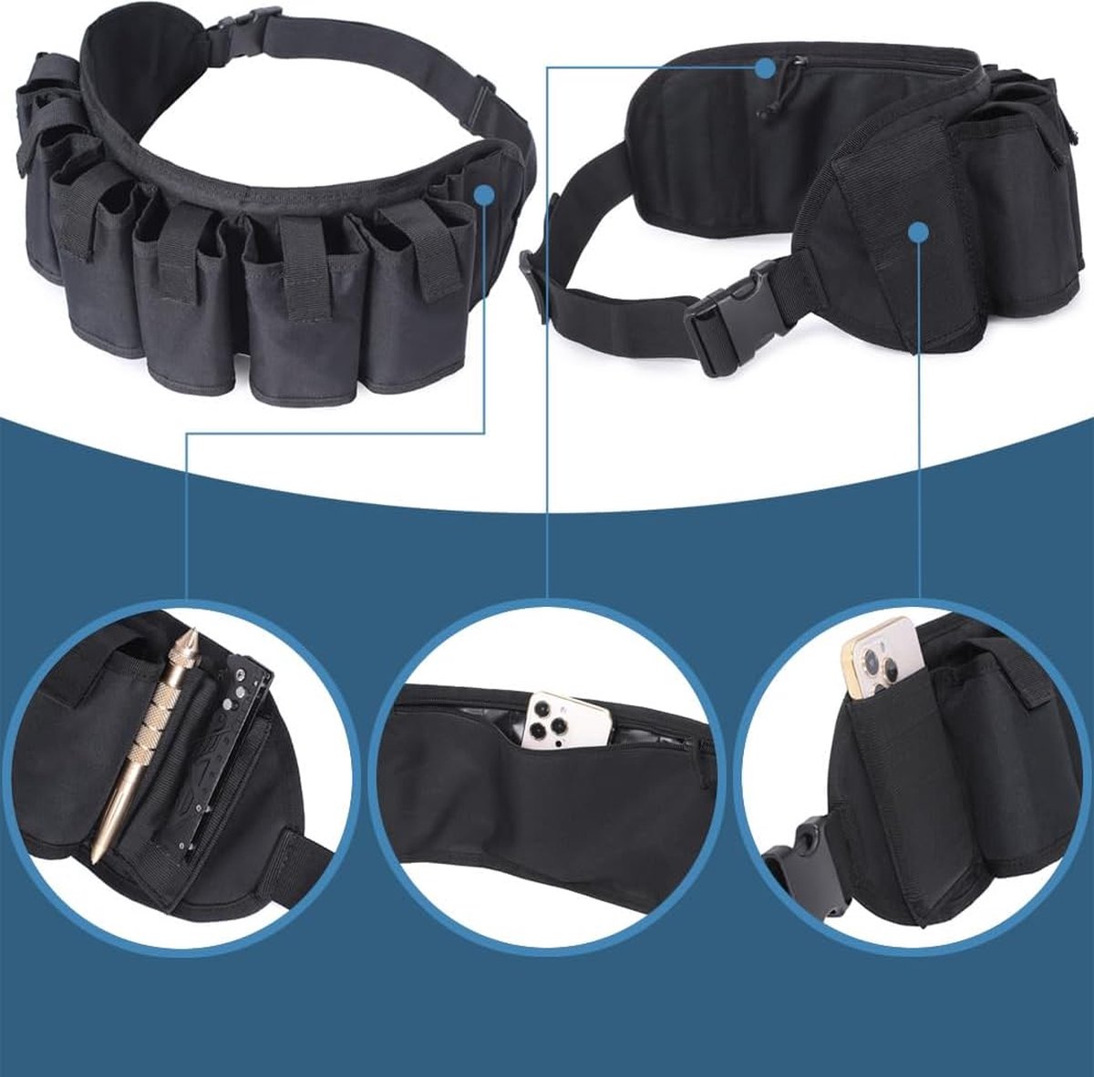 Bierriem Holster, Bier Frisdrank Fles Houder Riemen, Drank Blikhouder Verstelbare Heuptas Bevat 6 Blikjes Perfect Voor Feesten Picknicks Kamperen Barbe Bierriem Holster, Bier Frisdrank Fles Houder Riemen, Drank Blikhouder Verstelbare Heuptas Bevat 6 Blikjes Perfect Voor Feesten Picknicks Kamperen Barbe