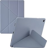 iMoshion Tablet Hoes Geschikt voor Lenovo Tab P12 - iMoshion Origami Bookcase tablet - Paars /Dark Lavender