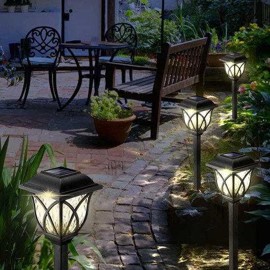 Lampe de jardin - Éclairage de jardin - Garden Lights - Siècle des Lumières de chemin - Plein air - Lumières Solar de Jardin - Lumière de jardin - Éclairage extérieur