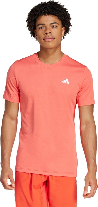adidas Performance Tennis FreeLift T-shirt - Heren - Rood- XL