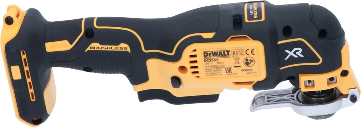 DeWalt DCS355N Oscillerende Multitool Body thumbnail 6