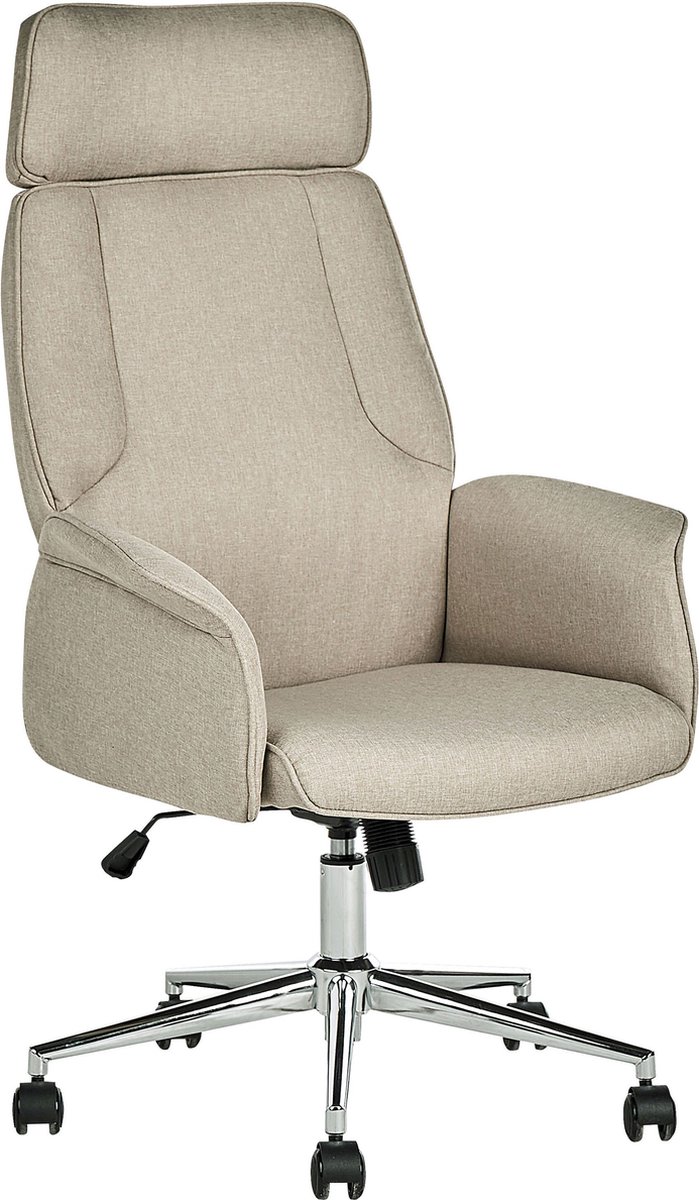 PILOT - Bureaustoel - Beige - Polyester
