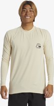 Quiksilver - UV-surf T-shirt voor heren - DNA Surf - Korte mouw - UPF50+ - Oesterwit - maat XL