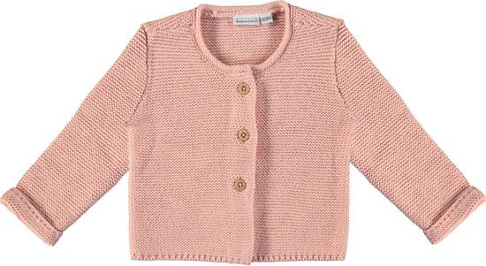 Babylook Cardigan Tricot Peach Beige