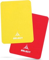 Select Scheidsrechterskaart - Geel / Rood | Maat: UNI