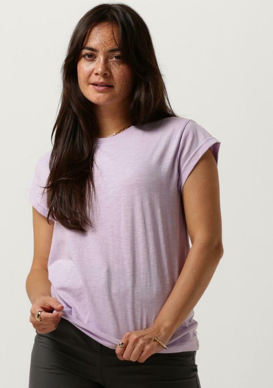 Minus Leti Tee T-shirts & T-shirts Femme - Chemise - Lilas - Taille L