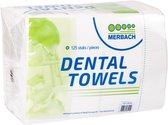 Merbach dental towel wit- 50 x 4 x 125 stuks voordeelverpakking