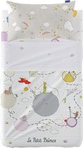 Set beddengoed HappyFriday Le Petit prince Voyageur Multicolour Wieg voor baby's 2 Onderdelen