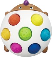 Bo Jungle - Educatief Speelgoed Baby - Egel met silicone knoppen - Pop it Fidget - Eddy The Popping Hedgehog