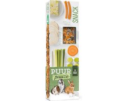 Witte Molen - Knaagdierensnack - Knaagdier - Puur Pauze Sticks Pastinaak & Kool 180gr - 1st