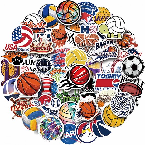 Sports Better Sticker Pakje Stickers - Sport 2 | bol