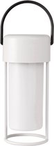 Inspire Piza 4000K USB Oplaadbaar RVS Metalen LED Tafellamp Buitenverlichting (IP44) - Wit