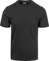 Lyle and Scott - T-shirt Plain Zwart - Heren - Maat M - Slim-fit