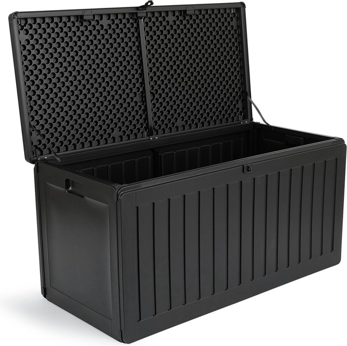 GIANTEX Opbergbox, 106 liter, tuinbox met afsluitbaar deksel, kussenbox