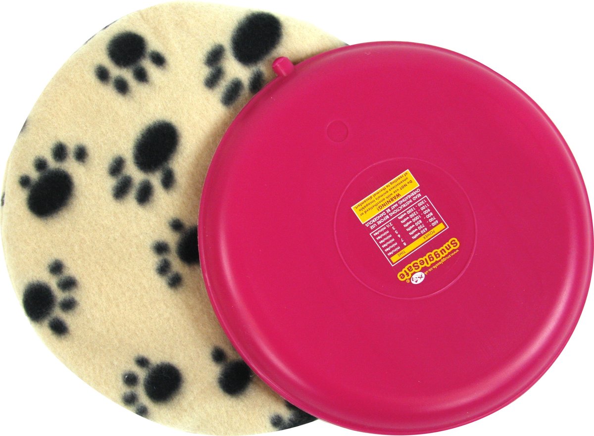 Snugglesafe Warmteschijf Knaagdier - Nestplekje voor dieren - 21 cm - Snugglesafe
