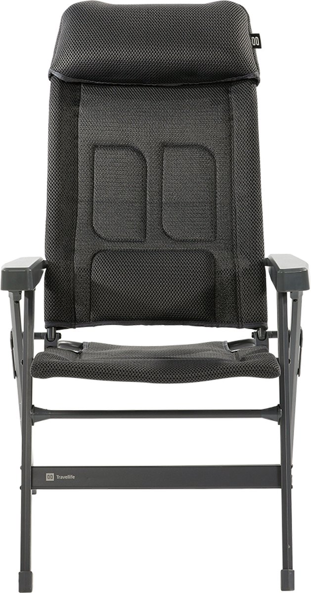 Travellife Lucca Comfort Standenstoel - 3D air mesh bekleding - Water- en uv-bestendig - Draagvermogen 150 kg