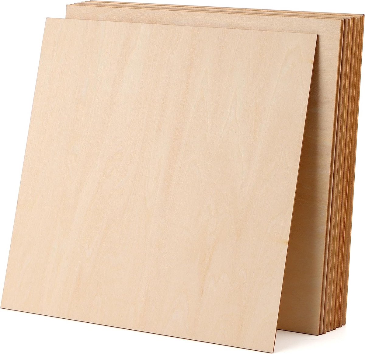 Creative Deco 10 x A3 Panneau MDF | 420 x 300 x 2 mm Bois Brut | Idéal