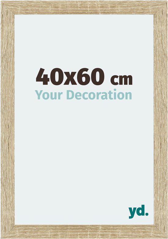 Cadre Photo Mura Your Decoration - 40x60cm - Chêne Sonoma