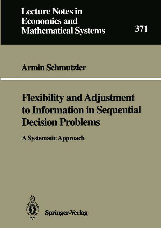 Flexibility and Adjustment to Information in Sequential Deci ... - cover