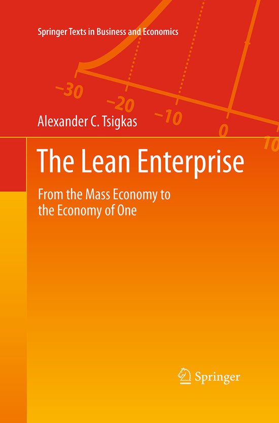 Springer Texts in Business and Economics-The Lean Enterprise - cover