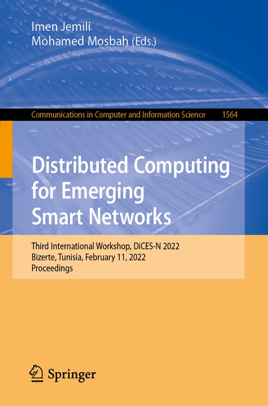 Communications in Computer and Information Science1564- Dist ... - cover