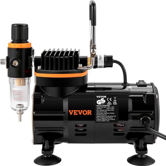 Vida Compressor Nueva Vida - Airbrush - Airbrush Set Met Compressor - Airbrush Pistool ...