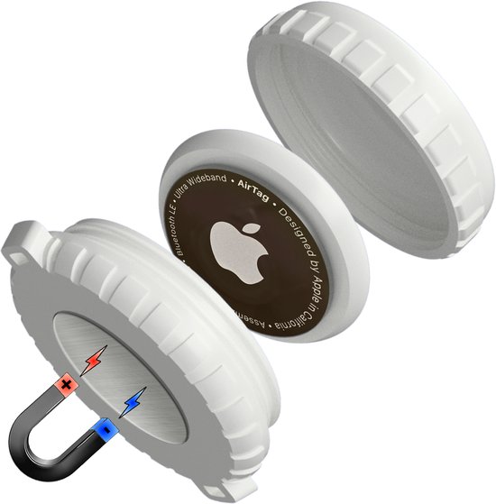 Apple Airtag Magneethouder - Geschikt voor Koffer - Bluetooth - GPS Tracker - Origineel