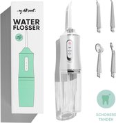My White Secret© Hydropulseur électrique et sans fil – Dissolvant de tartre et de planches dentaires – Irrigateur buccal