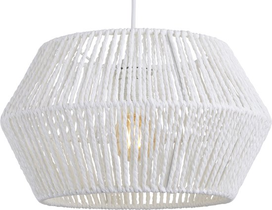Lampe suspendue Rotin Sway Wit Ø35 cm - Sway