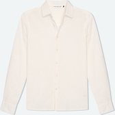 Solution Clothing Lean - Casual Overhemd - Shirt - Lange Mouwen - Regular Fit - Volwassenen - Heren - Mannen - Wit - XL