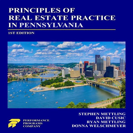 Principles of Real Estate Practice in Pennsylvania - cover
