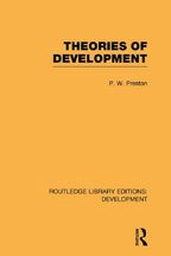 Theories of Development - cover