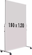 Mobiel whiteboard gelakt staal PRO Boyd - Weekplanner - Maandplanner - Jaarplanner - Magnetisch - 180x120cm