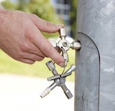 Schakelkastsleutel - Kruissleutel Palensleutel Driehoek Sleutel - Vierkantsleutel - Paaltjes S5/6/7/8/9 mm