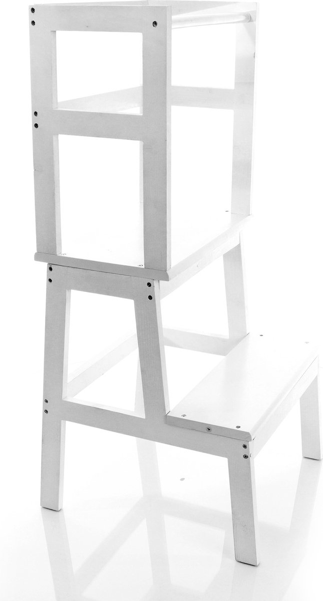 COSYLAND Leertoren voor kinderen, leertoren van hout voor baby's van 1
