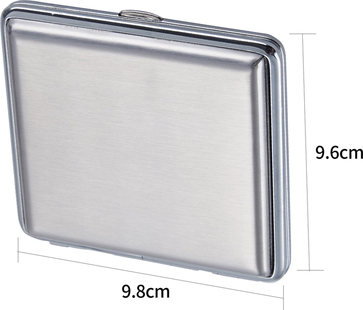 elfbar nachfll pod luft aus Porte-cartes d'identit avec tui  cigarettes, style vintage Western  Cowboy occidental unique en acier inoxydable/C03