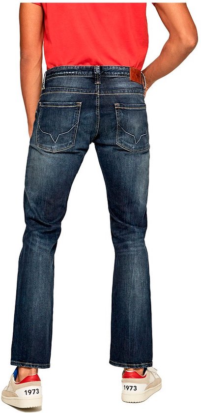 PEPE JEANS Kingston Zip Jeans - Heren - Denim - W33 X L36 | bol.com