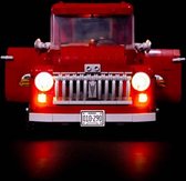 Light My Bricks - Geschikt voor LEGO Pickup Truck 10290 Verlichtings Set