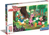 Clementoni - Casse-tête Mickey et Friends, 104 pièces MAXI - 23772