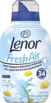 Lenor Fresh Air Sensitive - Wasverzachter - 6 x 34 Wasbeurten Voordeelverpakking