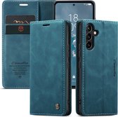 CASEME Geschikt voor Samsung Galaxy A54 hoesje - Wallet Case - Blauw - Caseme